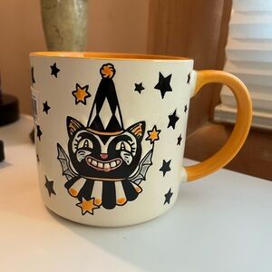 Eli + Ana Moxy Halloween vintage cat mug